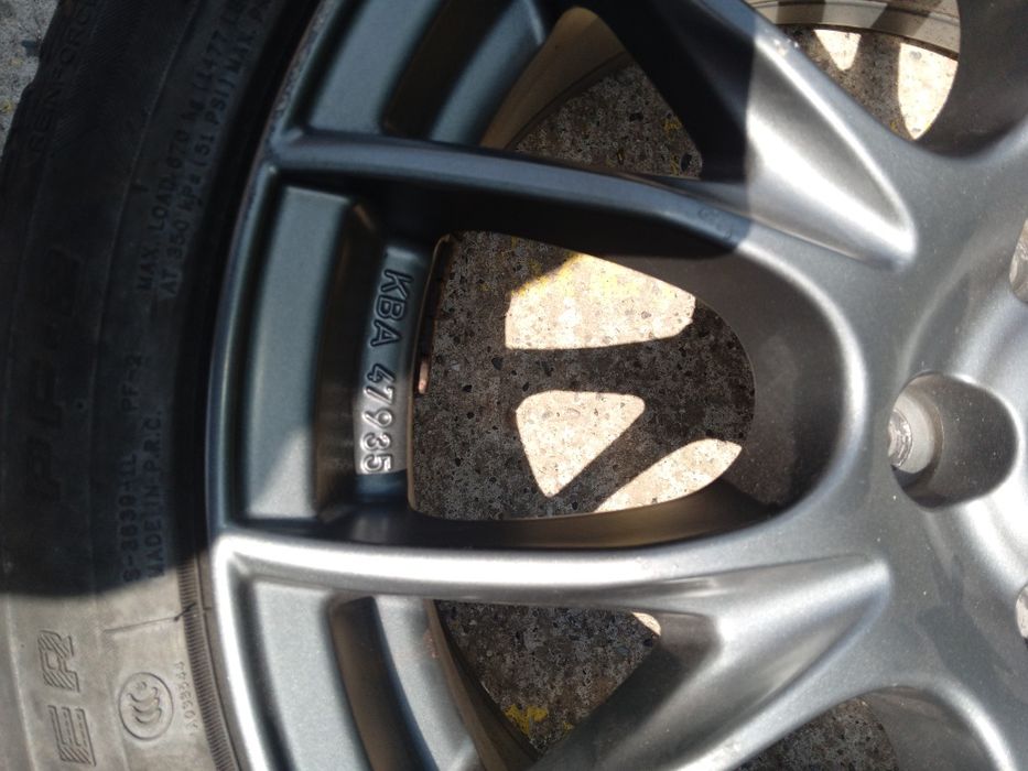 Джанта с гума за Мерцедес