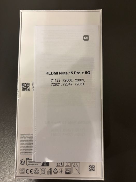 Xiaomi redmi note 15 pro+ 256gb