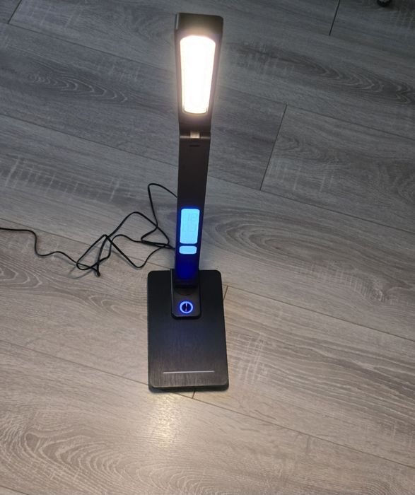 Lampa birou LED BIENSER cu încărcare wireless 10W, USB