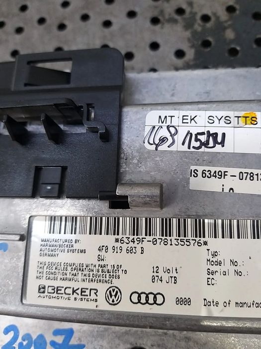 Display navigatie bord audi a6 c6 4f 4f0919603b