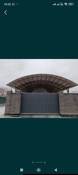 Навесы ферма сварка