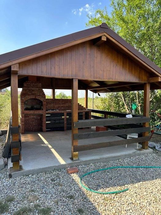 Meseriași foișoare lucrări din lemn foișor terase