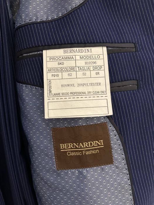 Классический костюм Bernardini