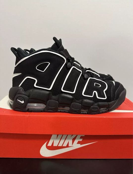 Nike Uptempo Black&White Adidasi Sneakers - Unisex