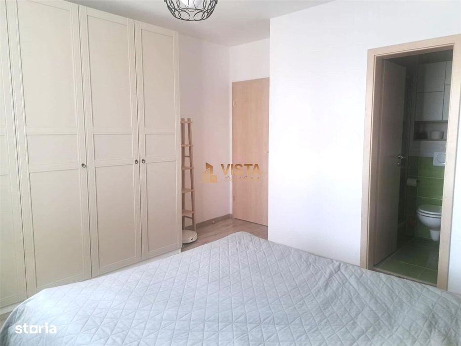 Apartament 3 camere decomandat Coresi, 2 bai,  bloc nou cu lift, mobil