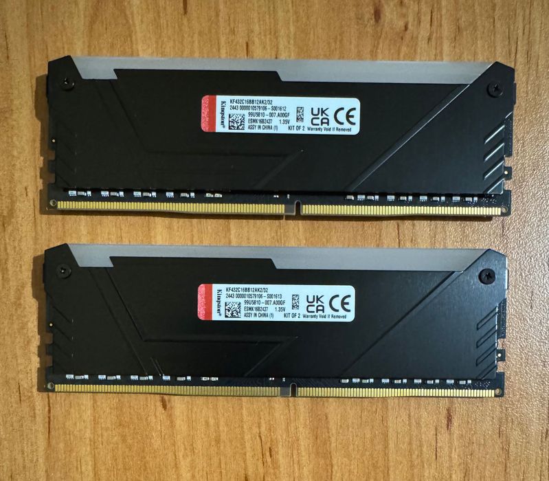 Промо цена! 32Gb DDR4 3200Mhz Kingston Fury