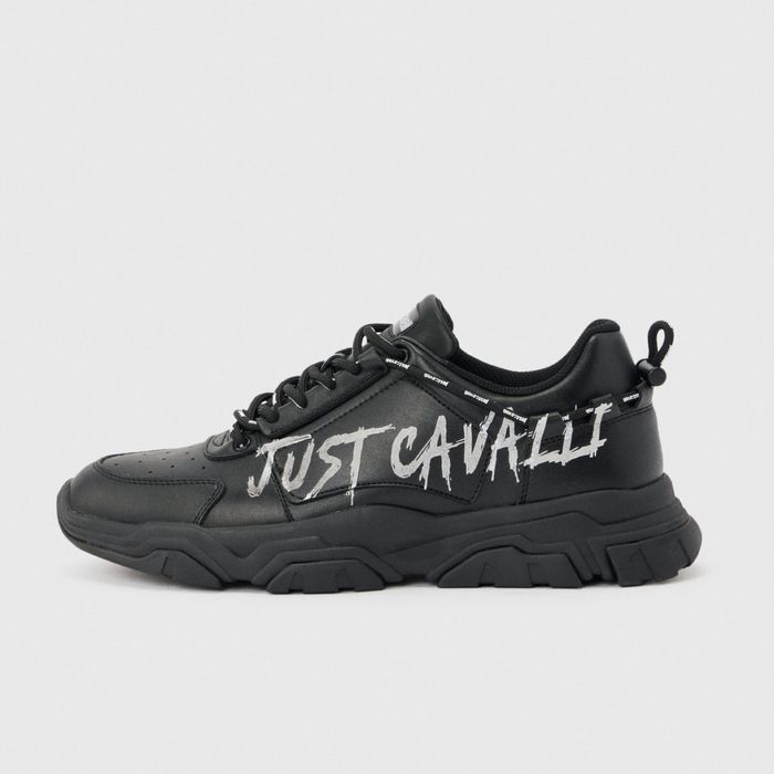 Оригинални мъжки кецове Just Cavalli Fondo Liuk 80QA3SH1 ZPC21 899