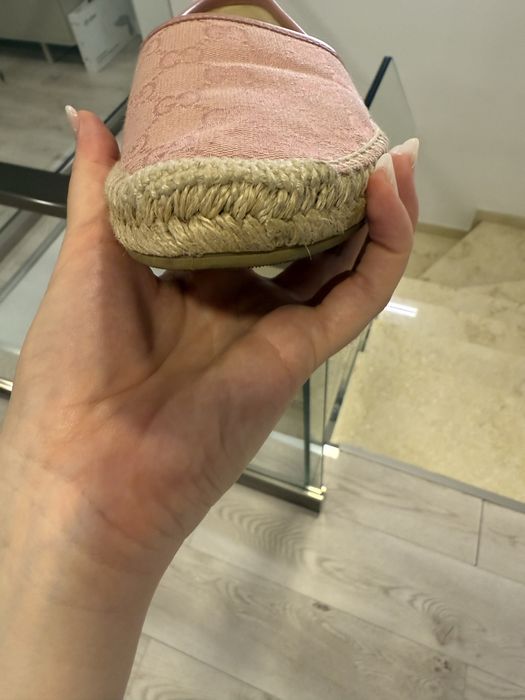Espadrile Gucci purtate o singura data