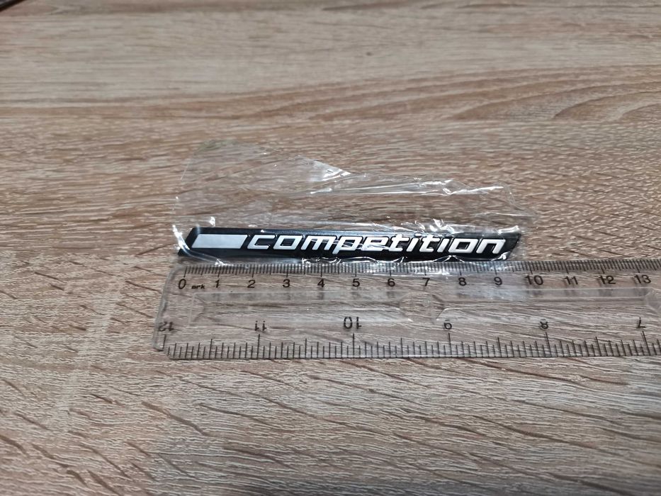 BMW COMPETITION надпис 9.8 см