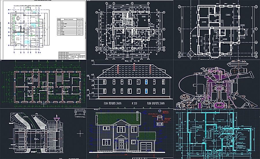 Чертежи Автокад.. чертежи на заказ от 5тыс тг,  Обучение