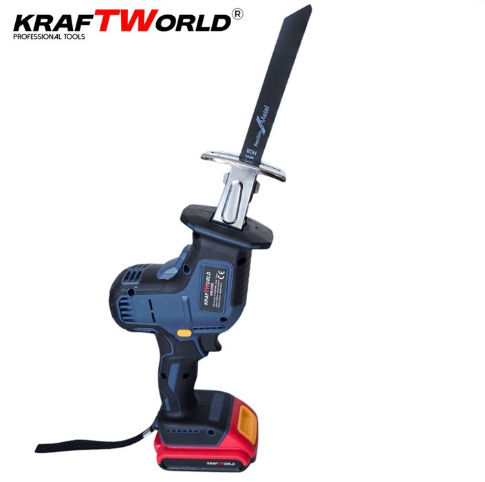 Акумулаторен Саблен Трион Kraft-Германия Безчетков, Компактен и Мощен!