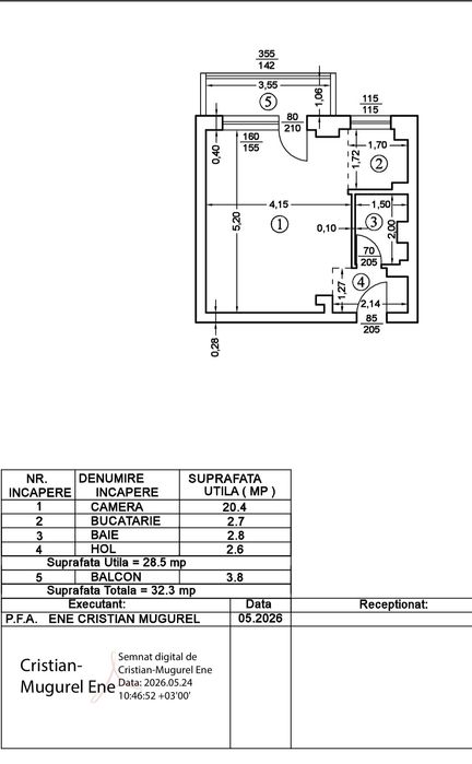 Garsoniera decomandata direct proprietar Ploiești