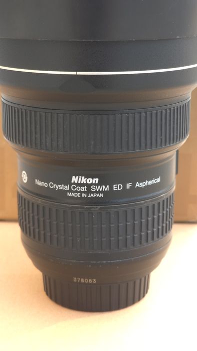 Obiectiv profesional Nikon AF-S NIKKOR 14-24mm f/2.8G ED zoom ultrawide montura F Nikon