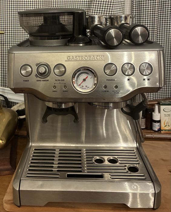 Gastroback Design Espresso Barista Pro espresso machine.