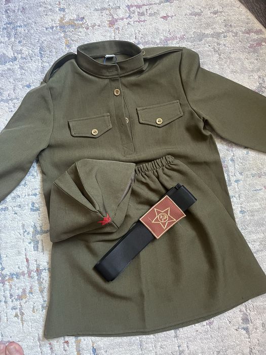 Военный костюм для девочек (прокат)