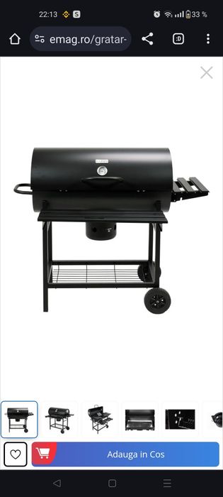 Grătar grădină NOU LUNDT  71*35