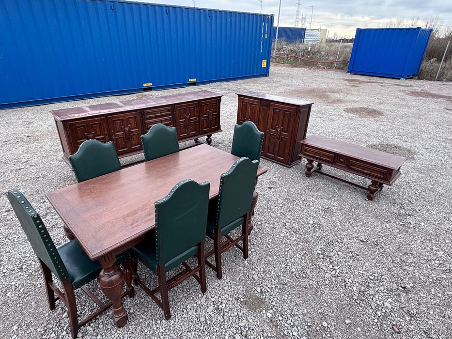 Маса и столове - част от винтидж комплект