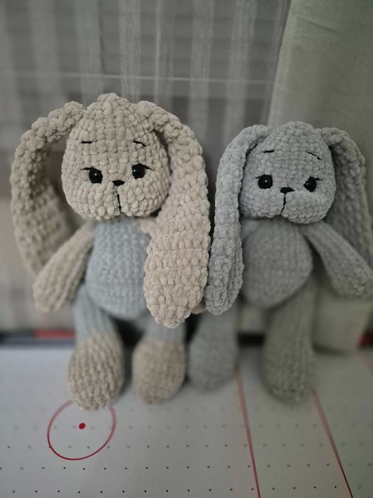 Плетено зайче с име