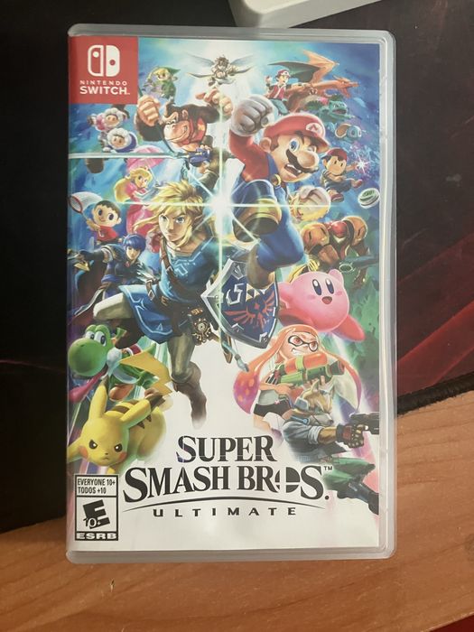 Игра smash Bros. Ultimate на Nintendo Switch.