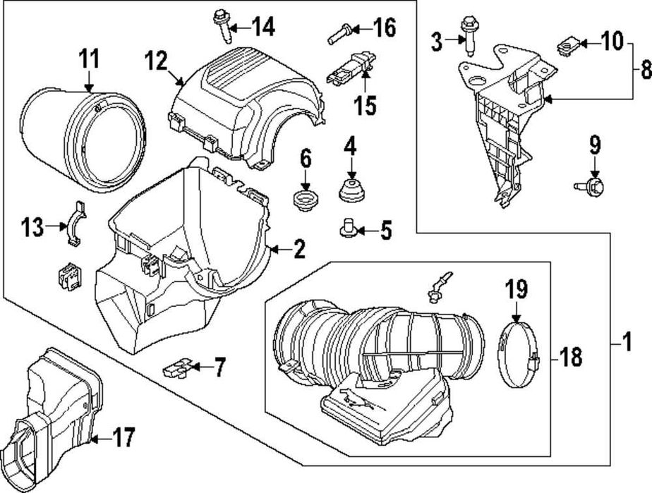 Въздушни филтри Motorcraft FA-2066 – Ford Mustang 5.0 / Dark Horse