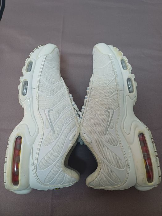 Nike Air Max Plus TN (Triple White) – Mărimea 43