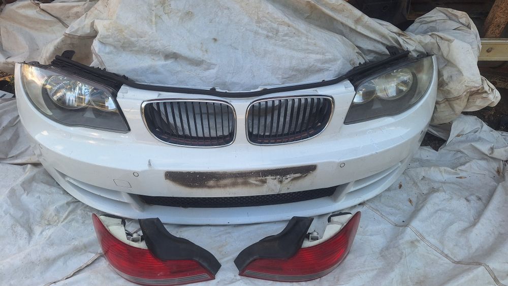 Bara fata triple faruri bmw e87 e82 2005-2011 tragar Radiatoare aripi capota