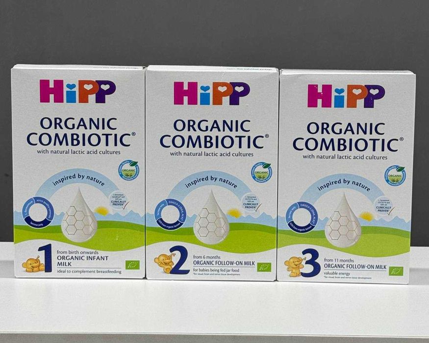 HIPP organic, combiotic, HA 1/2, comfort, antireflux