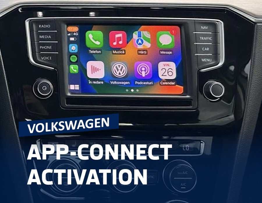 Cheie activare App-Connect Volkswagen Golf 7 Passat B8 T-Cross T-Roc
