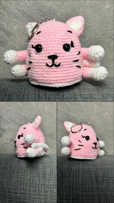 Брелок, вязаный