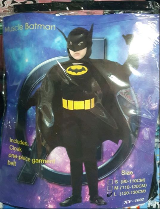 Костюм на Черен Спайдърмен  Венъм,Батман