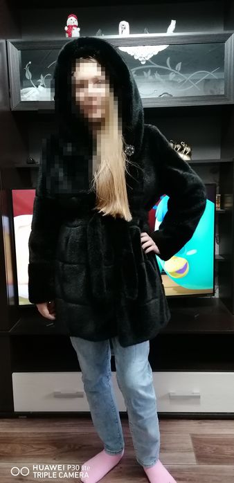 Шуба трансформер искусственная