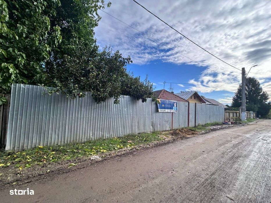 Teren intravilan-constructii | 901 mp |  Stefanestii de Jos – Strada