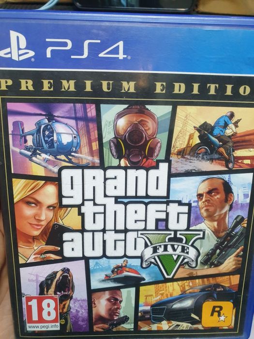 Диск на Ps 4 Gta 5