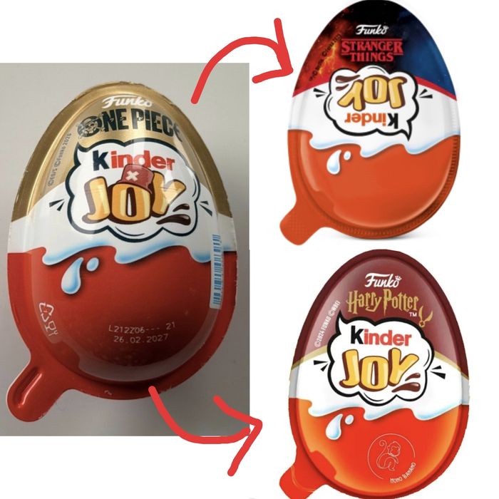 Kinder joy one piece