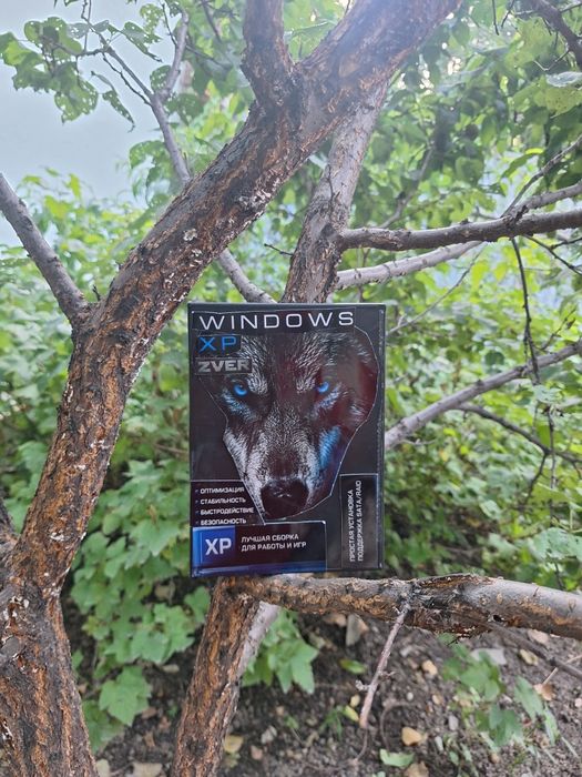Диск windows xp zver (болванка)