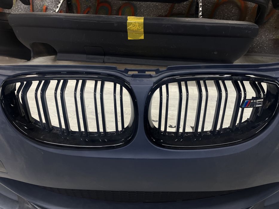 Бмв е60 м бампер порог решетка обвес губа