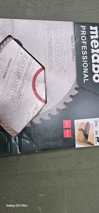 Metabo panza circular 315 x 30 mm | numar dinti: 84 buc , noua