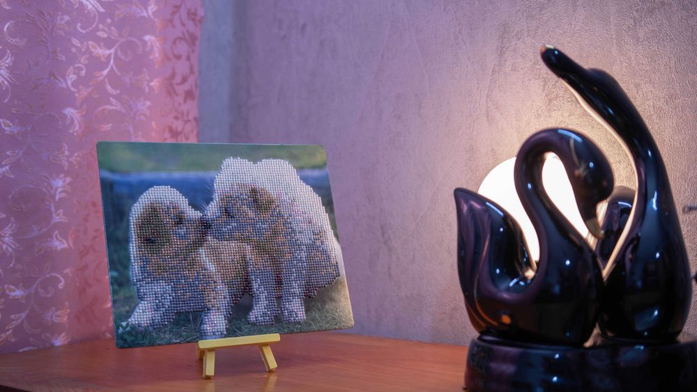 Картина бисером ручной работы