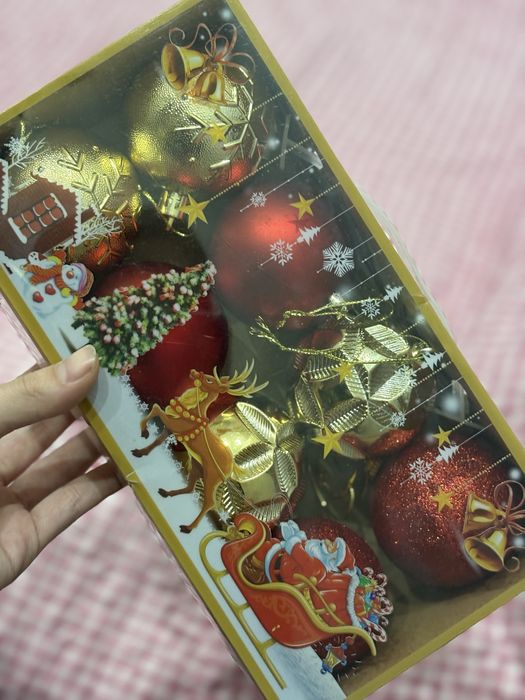 Елочные игрушки акция