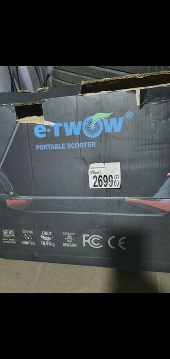 Trotineta electrica E-TWOW Booster V Grey