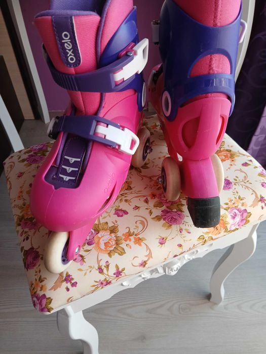 Ролери Oxelo 30/32 номер и каска Oxelo S размер