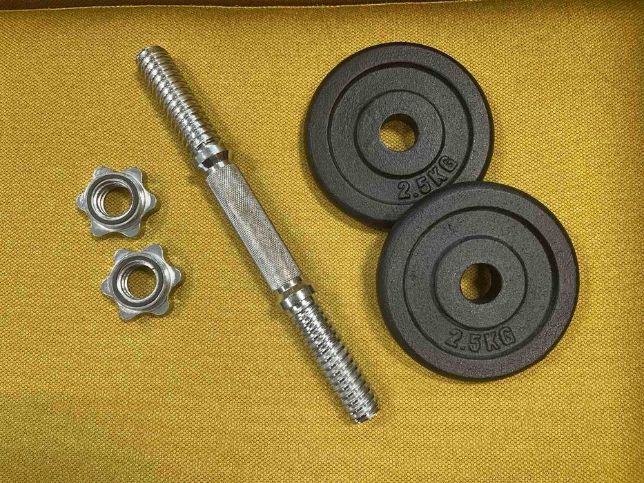Лост, гайки и тежести по 2,5 кг