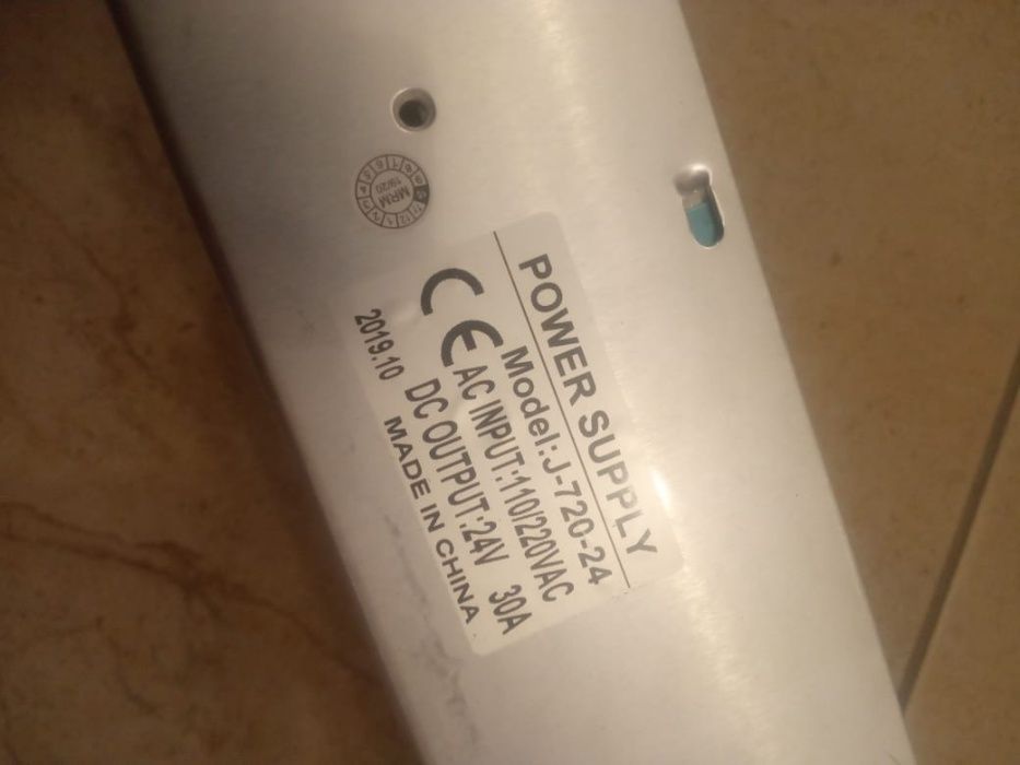 качественный мощный импульсный источник питания 24v 30A 24 вольта 30 А