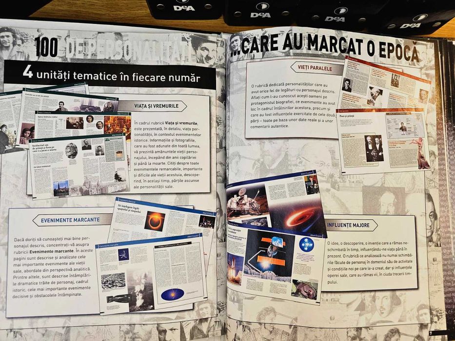 Colecția completă „100 personalitati care au schimbat destinul lumii”