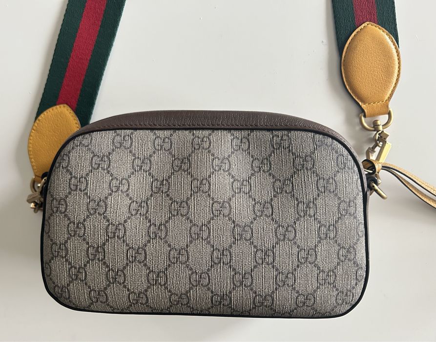 Gucci Neo Vintage Bag in GG Supreme Canvas and Leather – with Dust Bag
