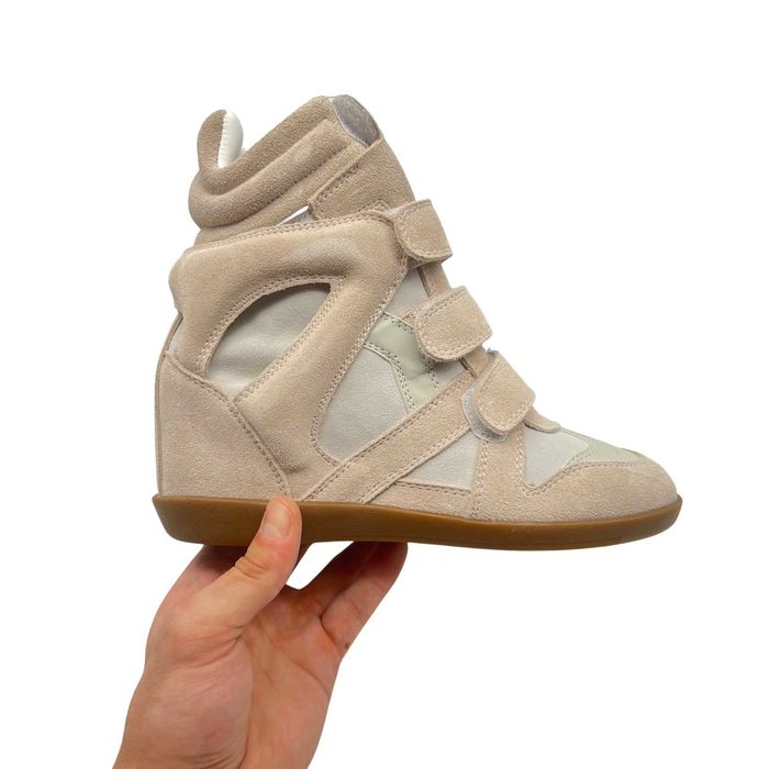 Sneaker Wedge Isabel Marant Crem - Mărimi 35-41 - Cutie inclusă