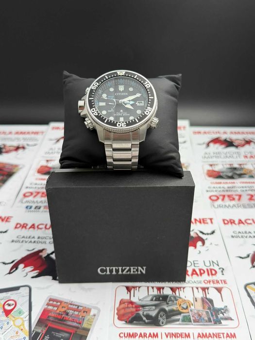 Amanet Dracula Ceas CITIZEN ProMaster Marin