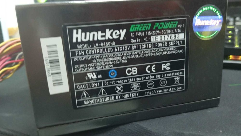 Блок Питания HuntKey 450Wt