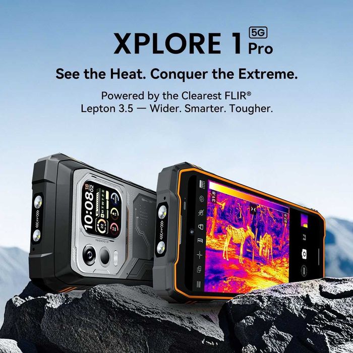 Blackview Xplore 1 Pro 5G 36GB RAM 256GB ROM, Термална камера, с IP68/69 защита