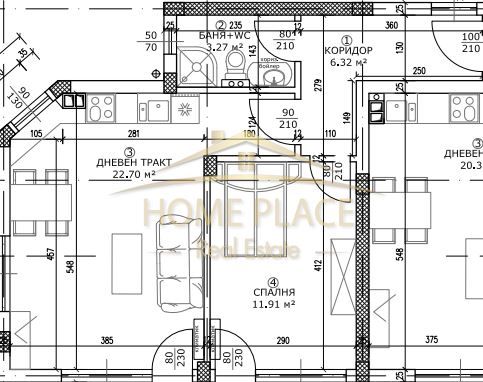 Продава се Двустаен апартамент в к.к. Златни пясъци - 67 кв.м за 1426 €/кв.м - Снимка #4